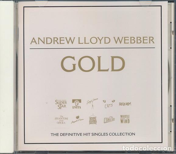 CDs de m&uacute;sica: Andrew Lloyd Webber - Gold (2001)