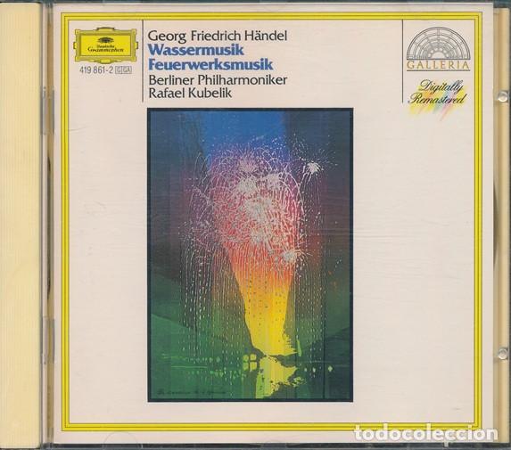 CDs de m&uacute;sica: Georg Friedrich H&auml;ndel - Wassermusik & Feuerwerksmusik (1963)