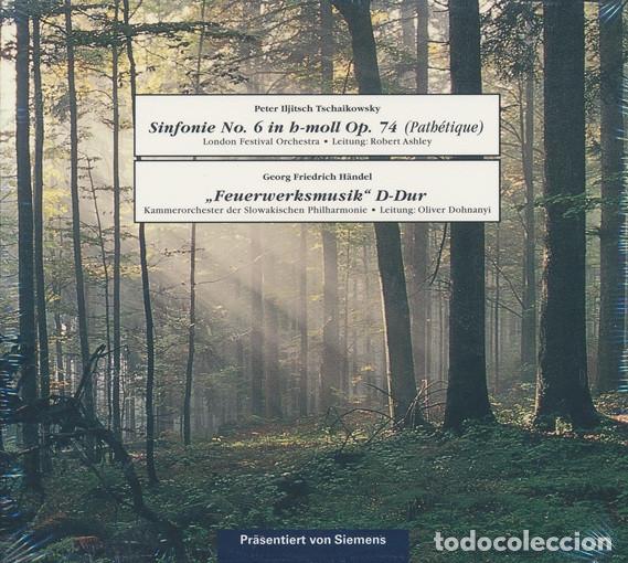 CDs de m&uacute;sica: Peter Iljitsch Tschaikowsky - 6. Sinfonie & Georg Friedrich H&auml;ndel - Feuerwerksmusik