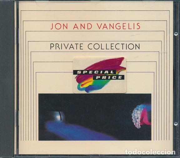 CDs de m&uacute;sica: Jon And Vangelis - Private Collection (1983)