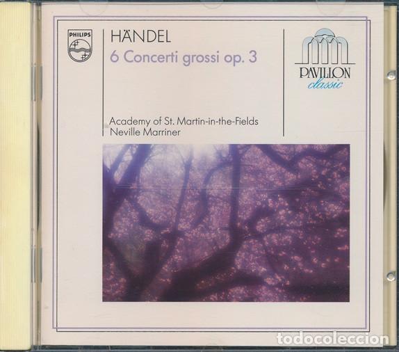 CDs de m&uacute;sica: Georg Friedrich H&auml;ndel - 6 Concerti Grossi Op. 3 (1981)