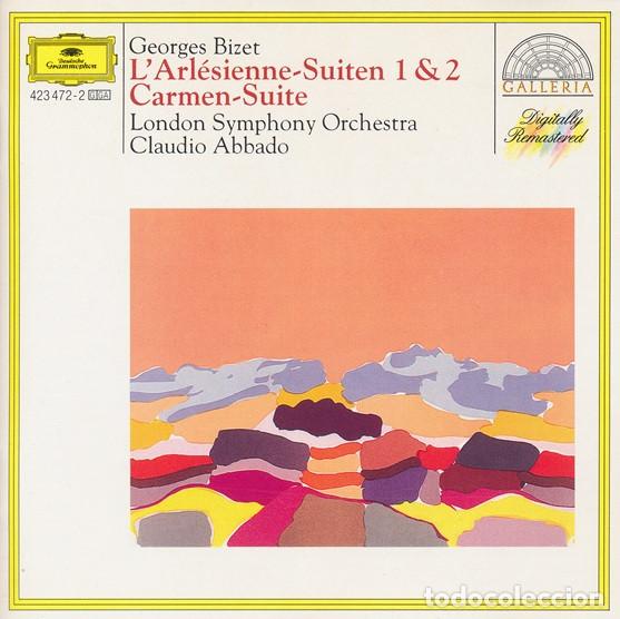 CDs de m&uacute;sica: Georges Bizet - L'Arl&eacute;siennne Suiten 1 & 2 & Carmen Suite (1981)