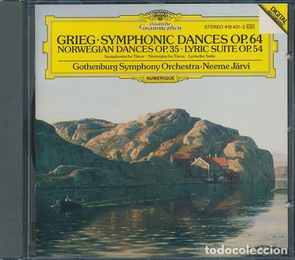 CDs de m&uacute;sica: Edvard Grieg - Symphonic Dances (1986)