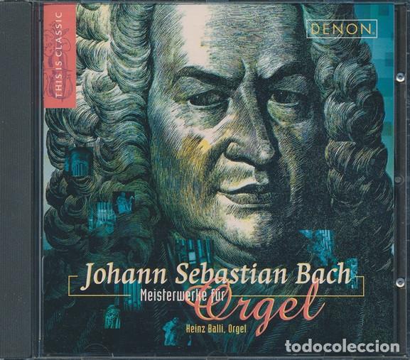 CDs de m&uacute;sica: Johann Sebastian Bach - Meisterwerke F&uuml;r Orgel (1995)