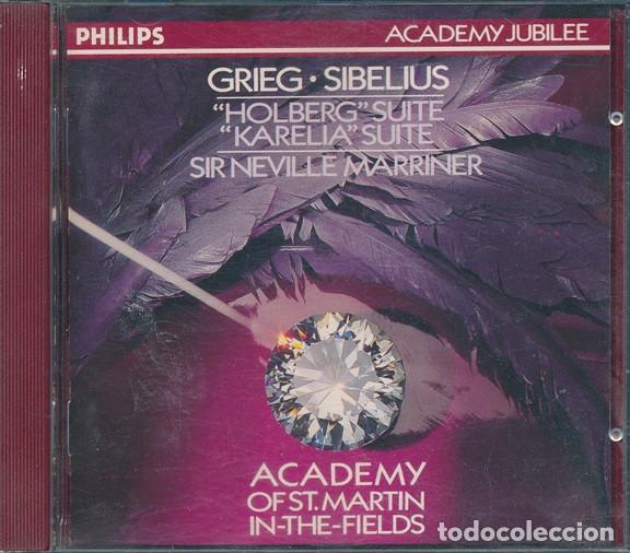 CDs de m&uacute;sica: Jean Sibelius & Edvard Grieg (1985)