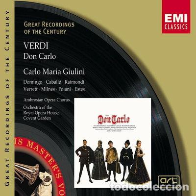 CDs de m&uacute;sica: Don Carlo Opera Completa- 0724356740129