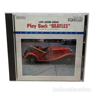 CDs de m&uacute;sica: Play Back &rdquo;Beatles&rdquo;- 4988001022831