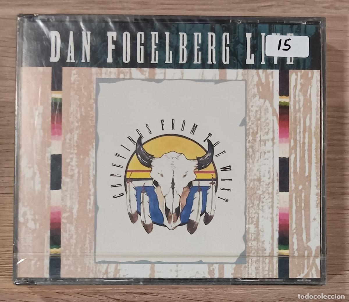 CDs de m&uacute;sica: CD COMPACT DISC PRECINTADO DAN FOGELBERG LIVE GREETINGS FROM THE WEST