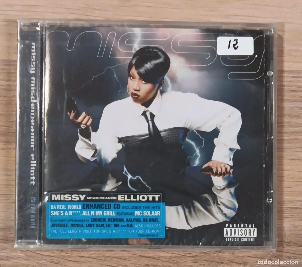 CDs de m&uacute;sica: CD COMPACT DISC PRECINTADO MISSY MISDEMEANOR ELLIOT DA REAL WORLD