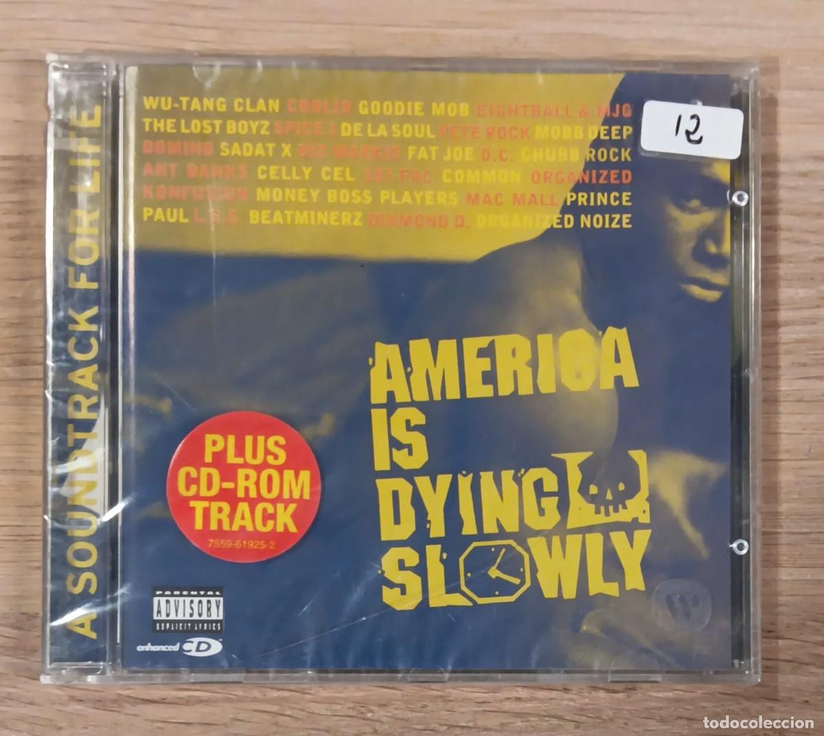 CDs de m&uacute;sica: CD COMPACT DISC PRECINTADO AMERICA IS DYING SLOWLY