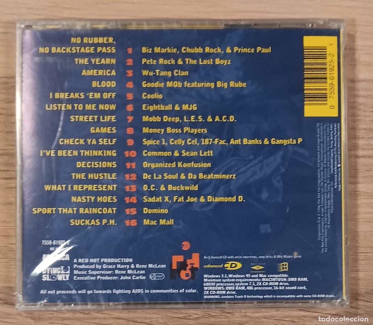 CDs de m&uacute;sica: CD COMPACT DISC PRECINTADO AMERICA IS DYING SLOWLY - Foto 2