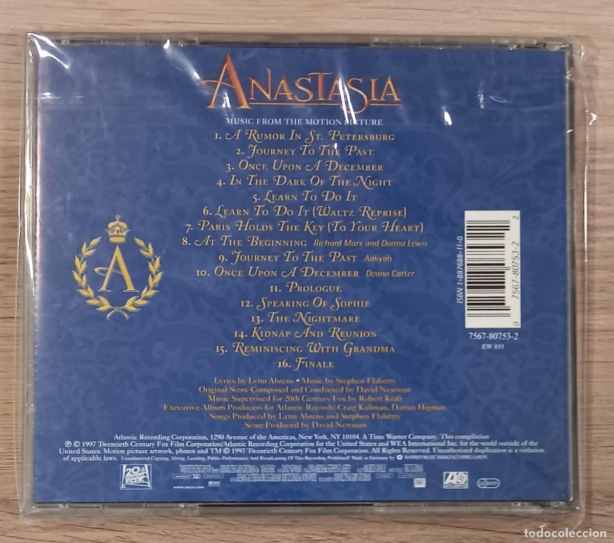 CDs de m&uacute;sica: CD COMPACT DISC BSO ANASTASIA - Foto 2
