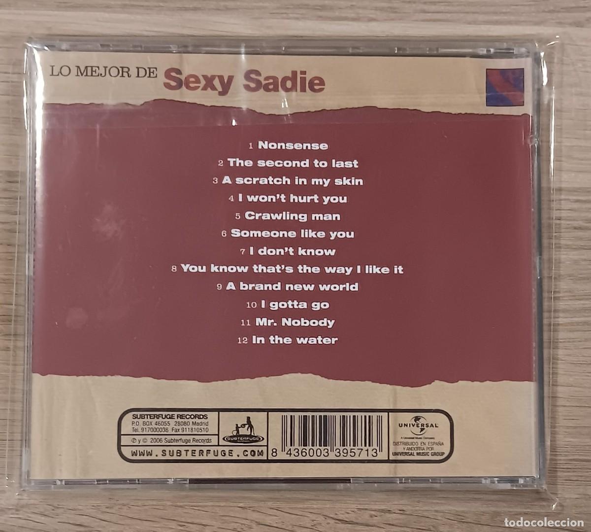 CDs de m&uacute;sica: CD COMPACT DISC LO MEJOR DE SEXY SADIE