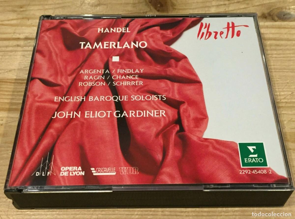 CDs de m&uacute;sica: HANDEL. Tamerlano. John Eliot Gardiner