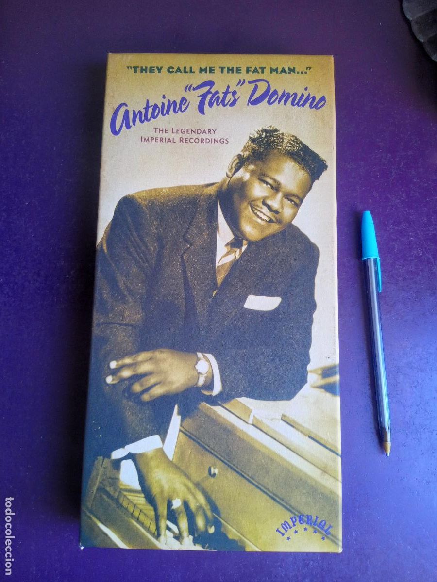 CDs de m&uacute;sica: Antoine Fats Domino &ndash; (The Legendary Imperial Recordings) - CAJA 4 CD EMI 1991 - ROCK BLUES
