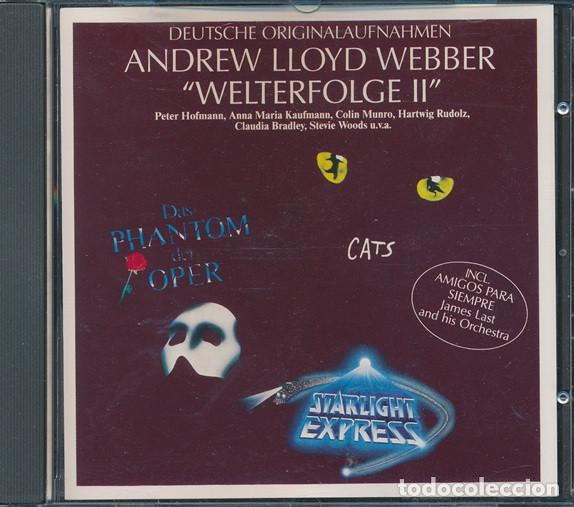 CDs de m&uacute;sica: Andrew Lloyd Webber - Welterfolge II (1992)