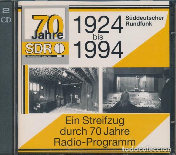 CDs de m&uacute;sica: 70 Jahre SDR 1924 Bis 1994 - Ein Streifzug Durch 70 Jahre Radio-Programm - 2 CD Set (1994)