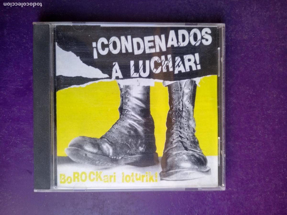 CDs de m&uacute;sica: &iexcl;Condenados A Luchar - Borockari Loturik - CD SUICIDAS 1991 - DANBA, BAP, MCD, ETC - PUNK VASCO 80'S