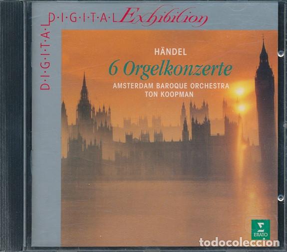 CDs de m&uacute;sica: Georg Friedrich H&auml;ndel - 6 Orgelkonzerte (1994)
