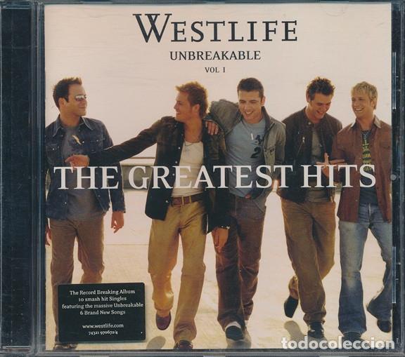 CDs de m&uacute;sica: Westlife - Unbreakable Vol. 1 - The Greatest Hits (2002)