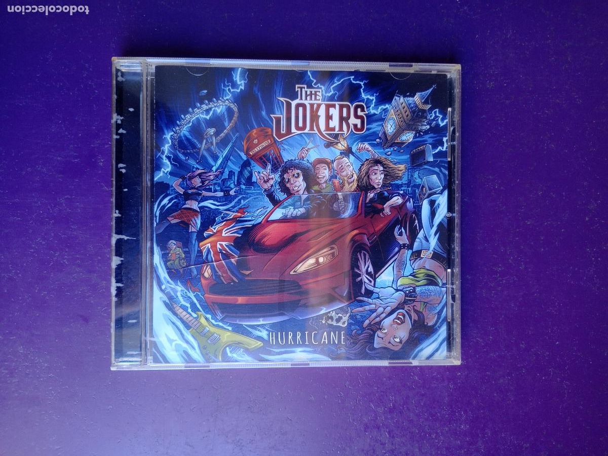 CDs de m&uacute;sica: The Jokers &ndash; Hurricane - CD Jokers 2015 - BLUES ROCK