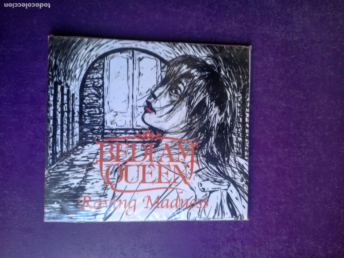 CDs de m&uacute;sica: BEDLAM QUEEN - RAVING MADNESS - CD AUTOEDITADO 2020 - ROCK - 6 TEMAS -