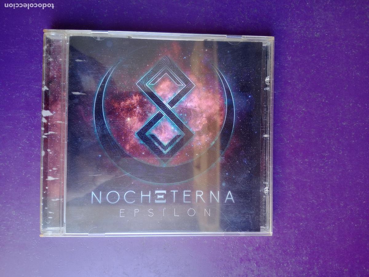 CDs de m&uacute;sica: Nocheterna &ndash; Epsilon - CD CavernicoLab 2016 - ROCK, METAL - 12 TEMAS -