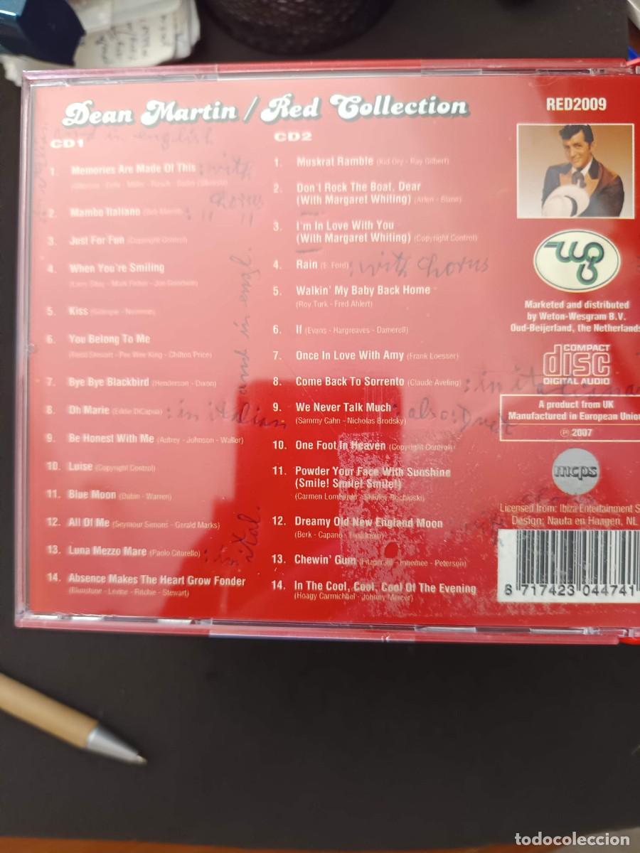CDs de m&uacute;sica: 2 CD BOX. DEAN MARTIN. RED COLLECTION - Foto 2