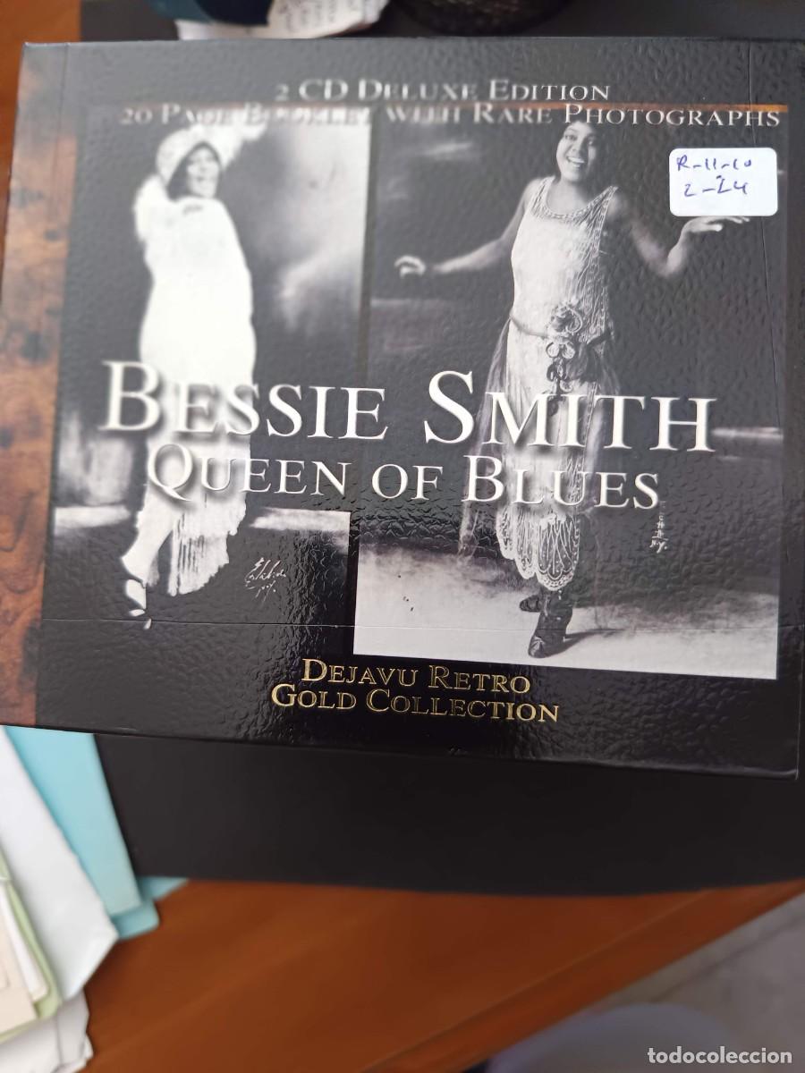 CDs de m&uacute;sica: 2 CD. DELUXE EDITION. BESSIE SMITH. QUEEN OF BLUES. 20 PAGE BOOKLET WITH RARE PHOTOGRAPHS. DEJAVU RE