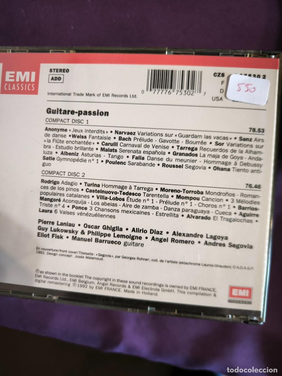 CDs de m&uacute;sica: GUITARE PASSION 2CD EMI - Foto 2