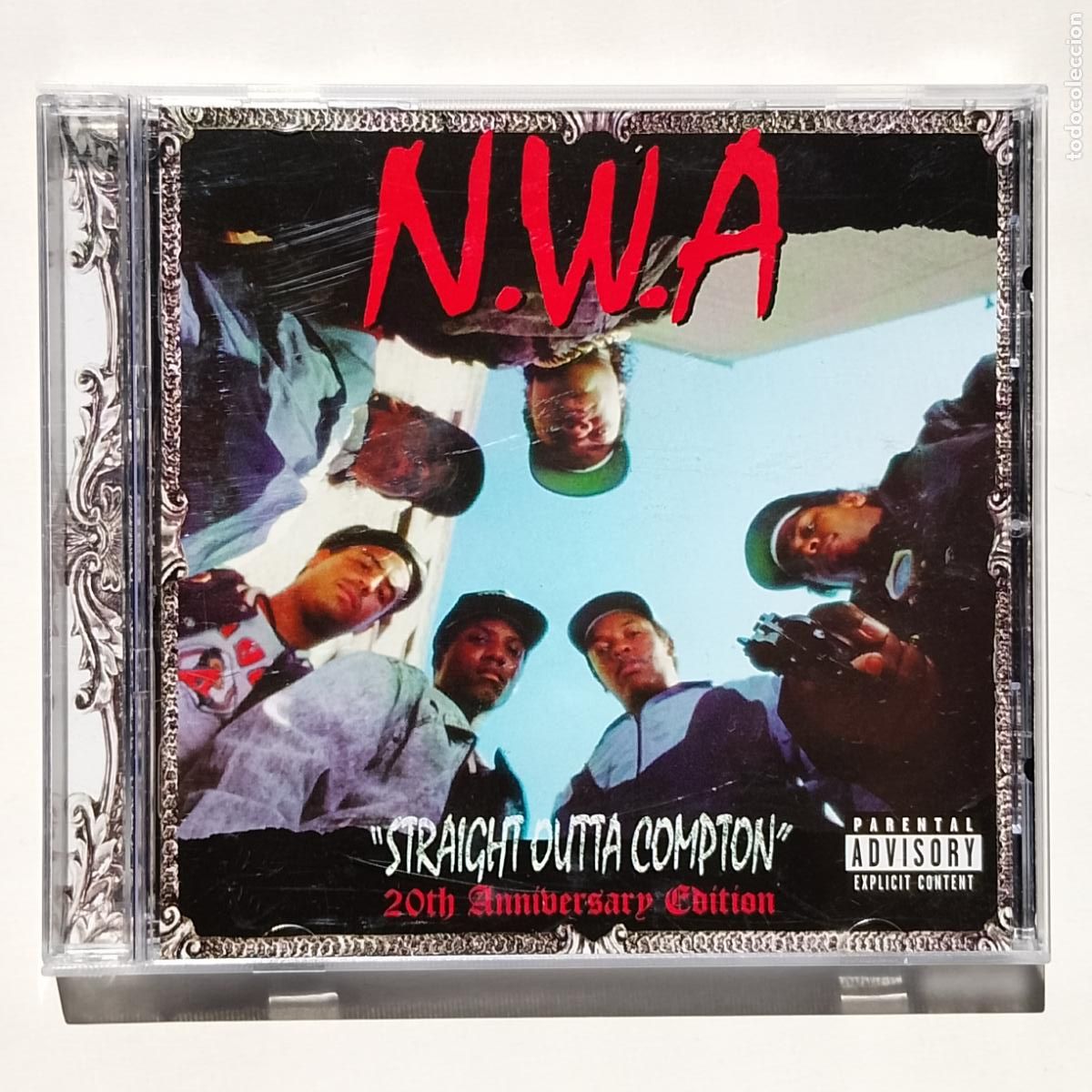 Musik-CDs: N.W.A.-Straight Outta Compton (CD Priority) RE clasico hip hop gansta 1989. Dr. Dre, Public Enemy,