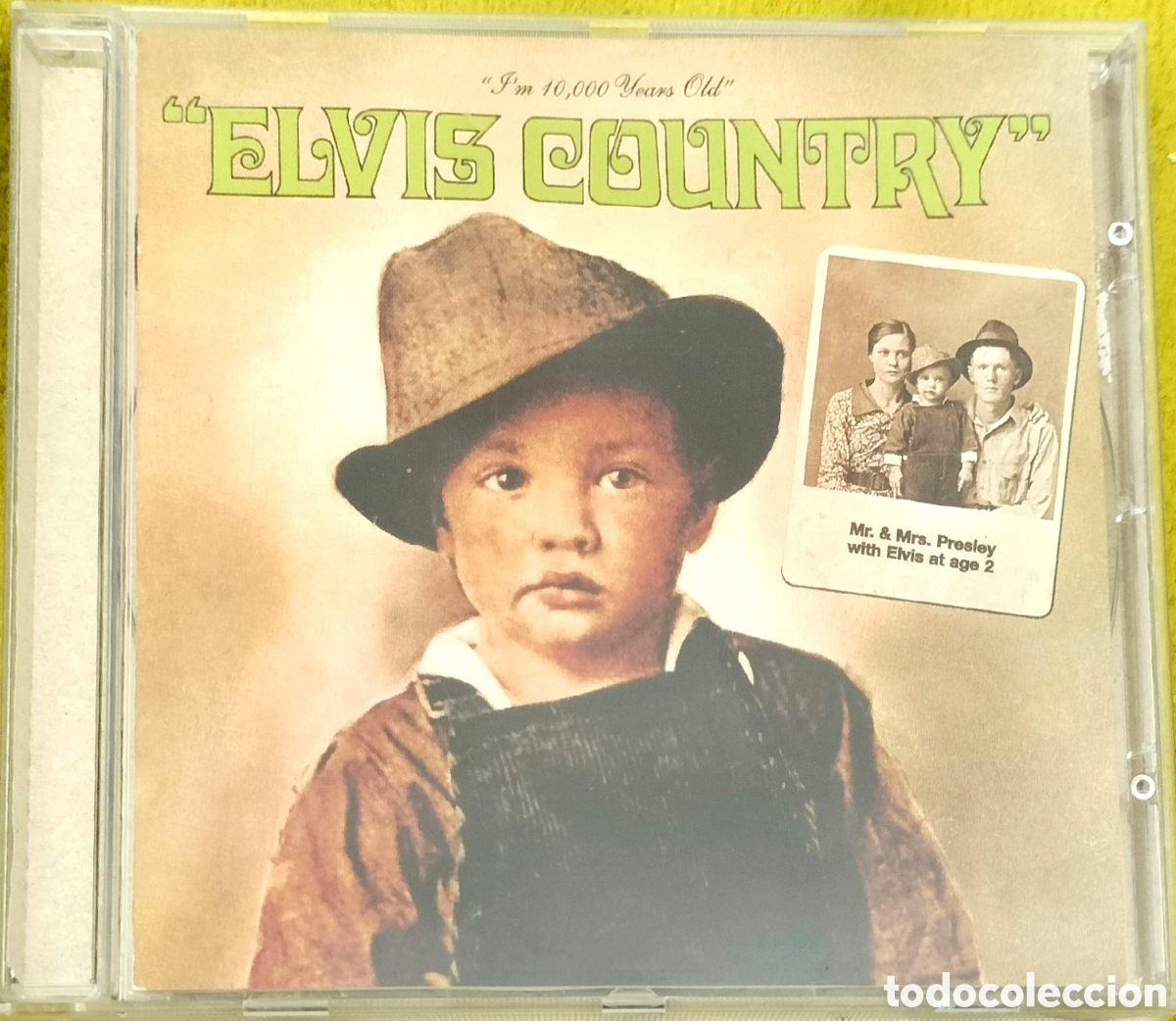 CDs de m&uacute;sica: CD Elvis Presley &rdquo;I'm 10.000 Yeare Old&rdquo; Elvis Country