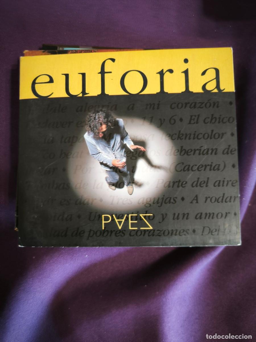 CDs de m&uacute;sica: Fito Paez, Euforia, libro CD Wea 1996, Pop Rock Symphonic, muy buen estado