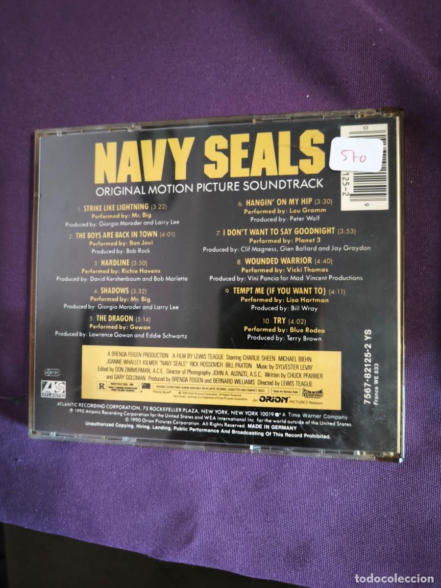 CDs de m&uacute;sica: NAVY SEALS VARIOS B.S.O CD - Foto 2
