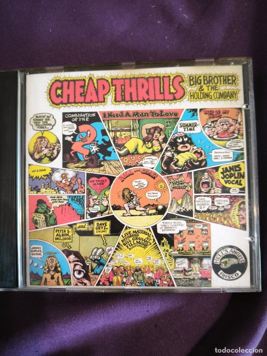 CDs de m&uacute;sica: BIG BROTHER & THE HOLDING COMPANY - CHEAP THRILLS - JANIS JOPLIN