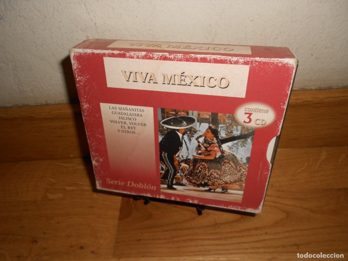 CDs de m&uacute;sica: VIVA MEXICO / MARIACHIS - 3 CDs - DISPONGO de mas CDs - 1&euro;y+