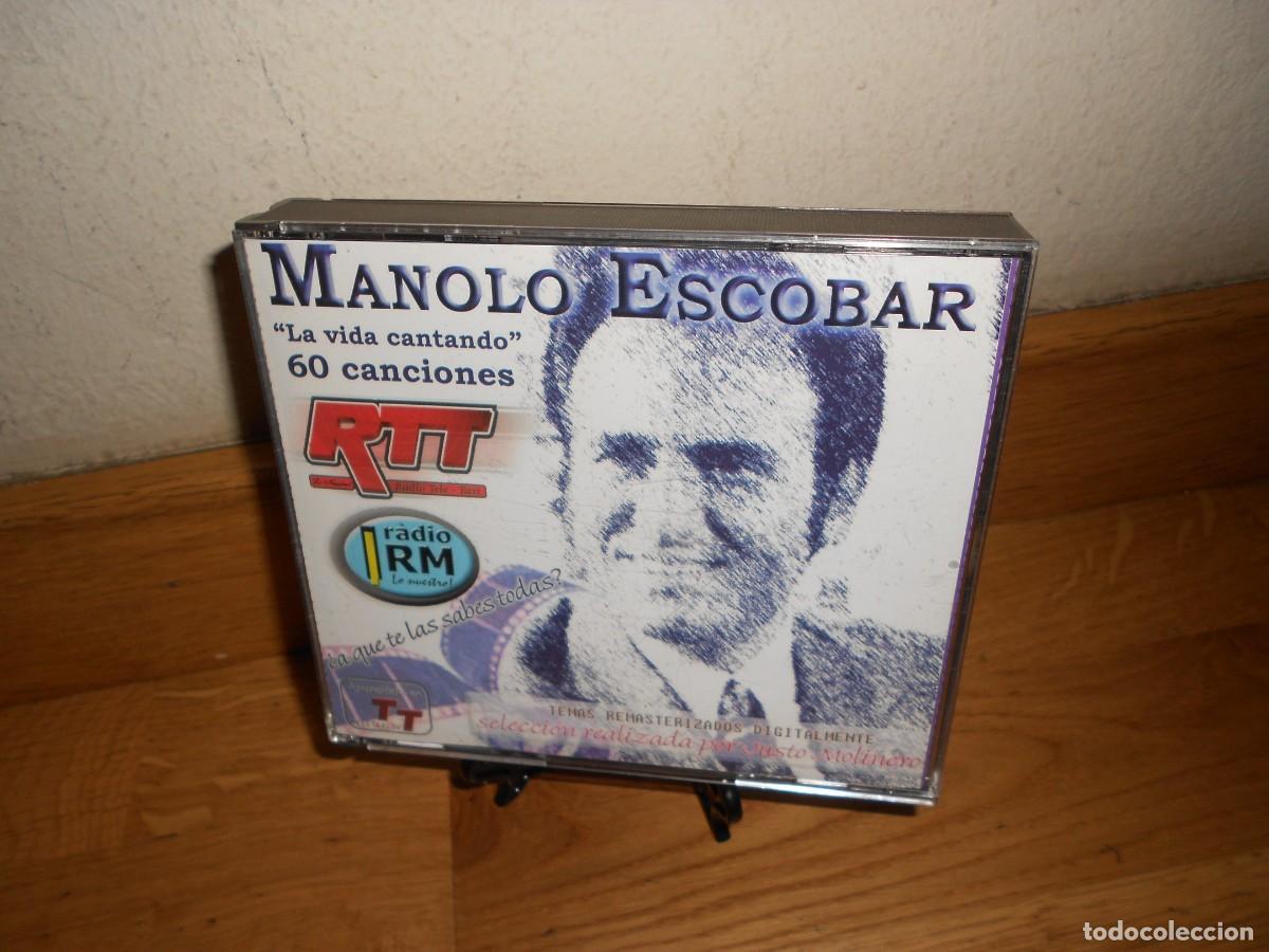 CDs de m&uacute;sica: MANOLO ESCOBAR la Vida Cantando - RTT : RADIO TELE TAXI - 3 CDs - DISPONGO de mas CDs - 1&euro;y+