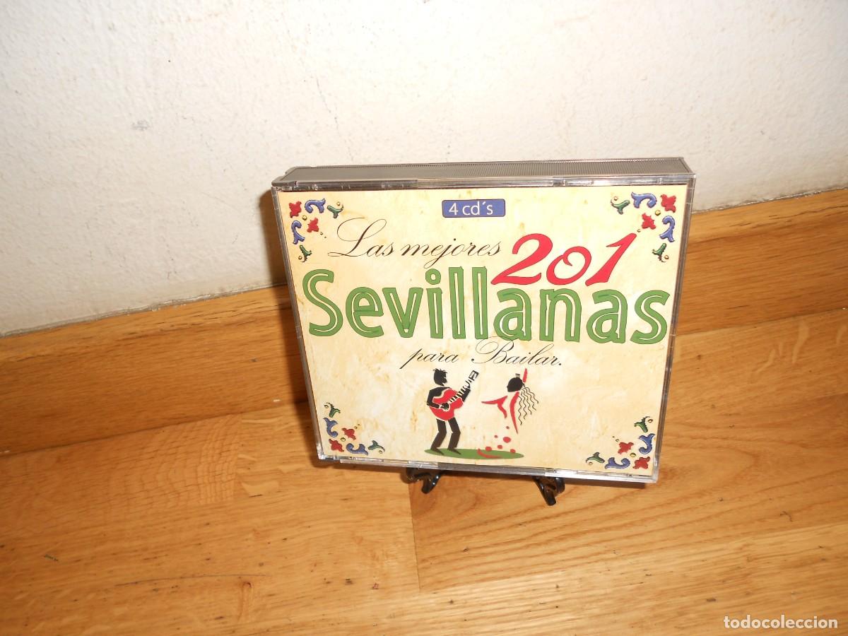 CDs de m&uacute;sica: las Mejores 201 SEVILLANAS para Bailar - 4 CDs - DISPONGO de mas CDs - 1&euro;y+