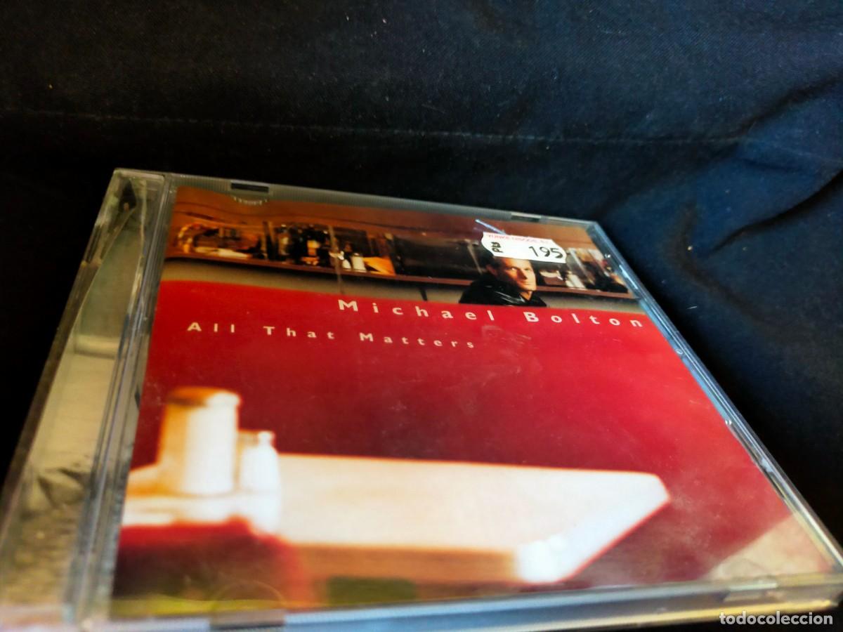 CDs de m&uacute;sica: MICHAEL BOLTON. ALL THE MATTERS. COLUMBIA. 14 TEMAS. 1997.