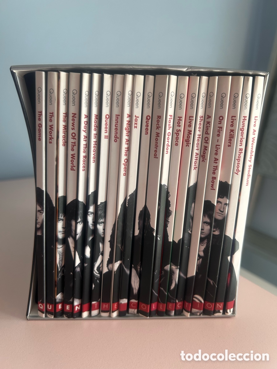 CDs de m&uacute;sica: QUEEN &ndash; THE QUEEN COLLECTION &ndash; Colecci&oacute;n completa 21 entregas + caja &ndash; 2019