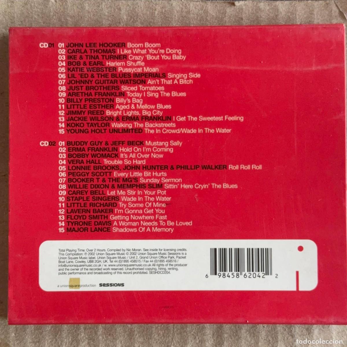 CDs de m&uacute;sica: VVAA Blues & Soul Sessions 2CD - Foto 2