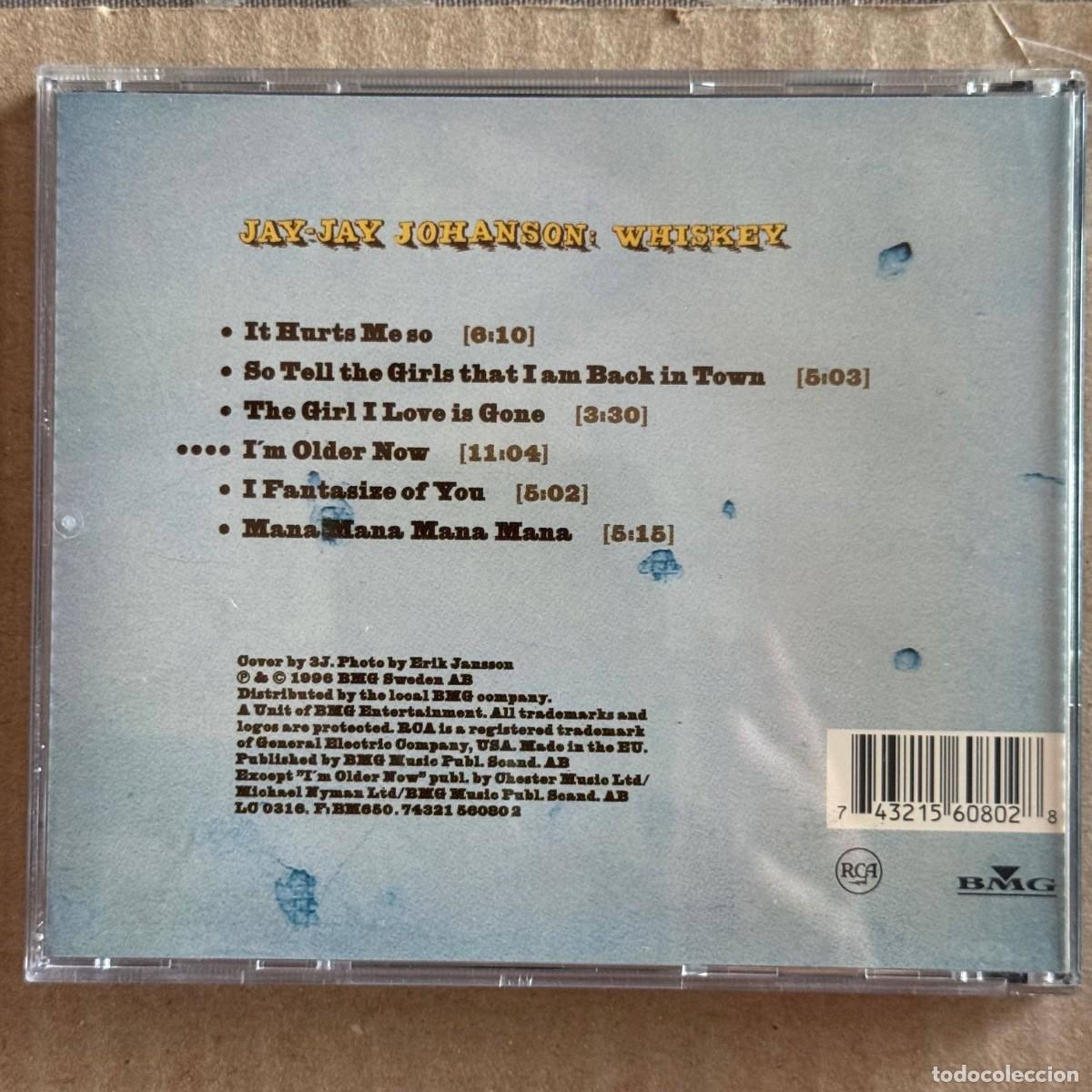 CDs de m&uacute;sica: Jay Jay Johansson &rdquo;Whiskey&rdquo; CD - Foto 2
