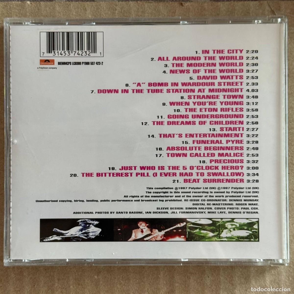 CDs de m&uacute;sica: The Jam &rdquo;The Very Best&rdquo; CD - Foto 2