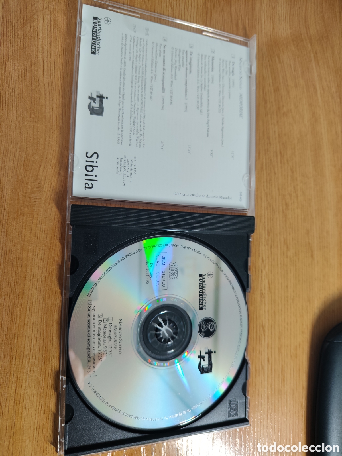 CDs de m&uacute;sica: Mauricio Sotelo. MEMORIAE. - Foto 3
