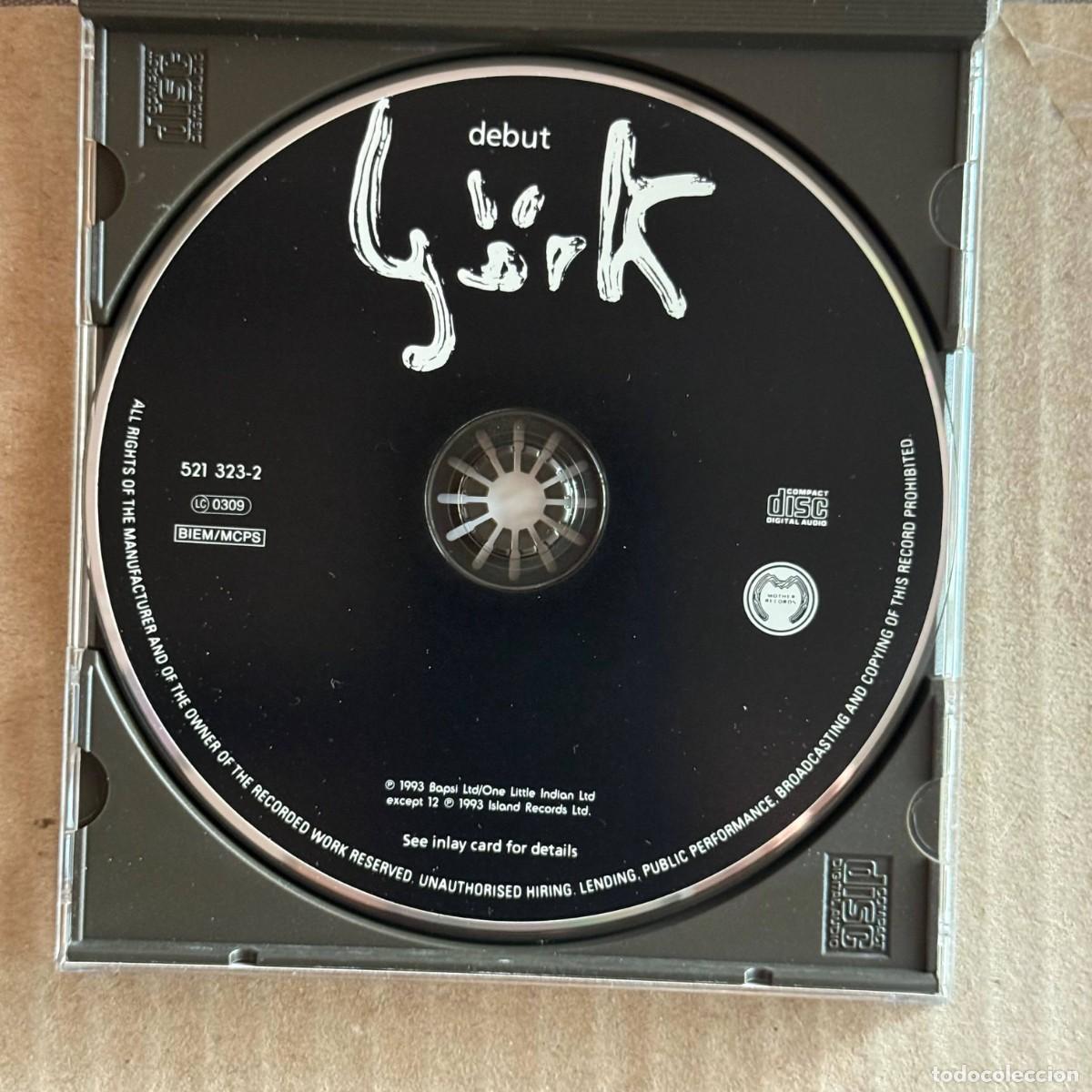 CDs de m&uacute;sica: Bjork &rdquo;Debut&rdquo; CD ..... - Foto 3