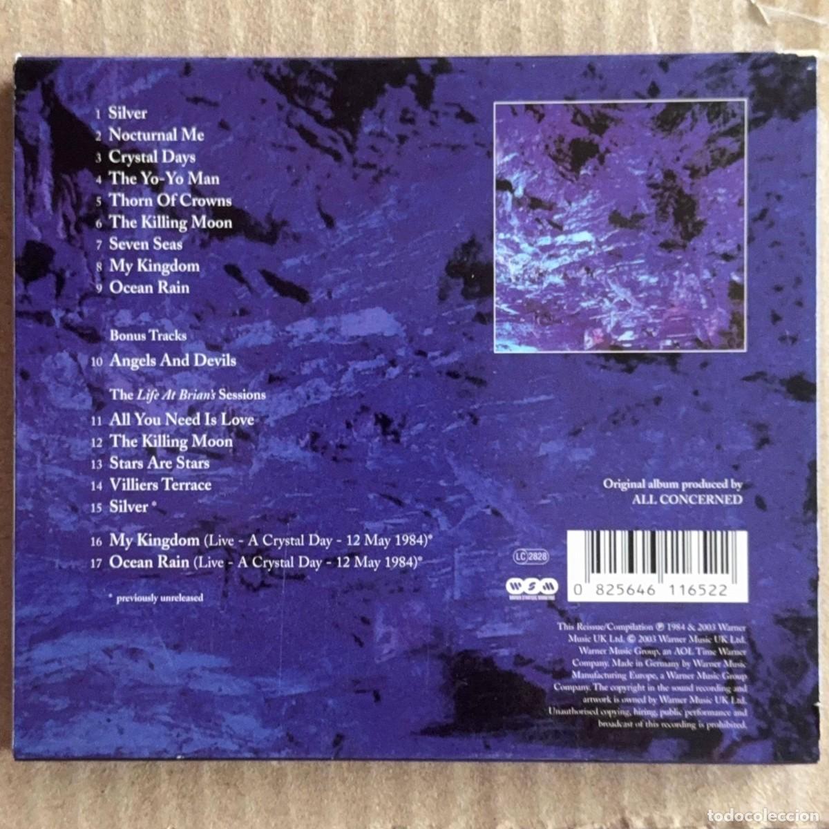 CDs de m&uacute;sica: Echo & The Bunnymen &rdquo;Ocean Rain&rdquo; CD - Foto 2