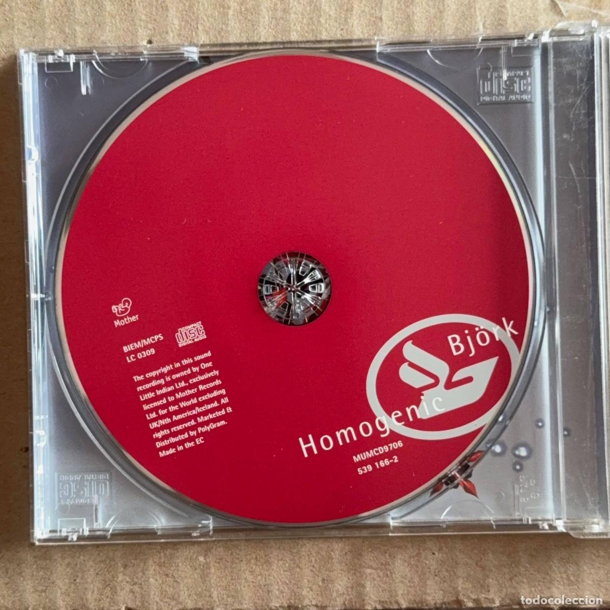 CDs de m&uacute;sica: Bjork &rdquo;Homogenic&rdquo; CD - Foto 3