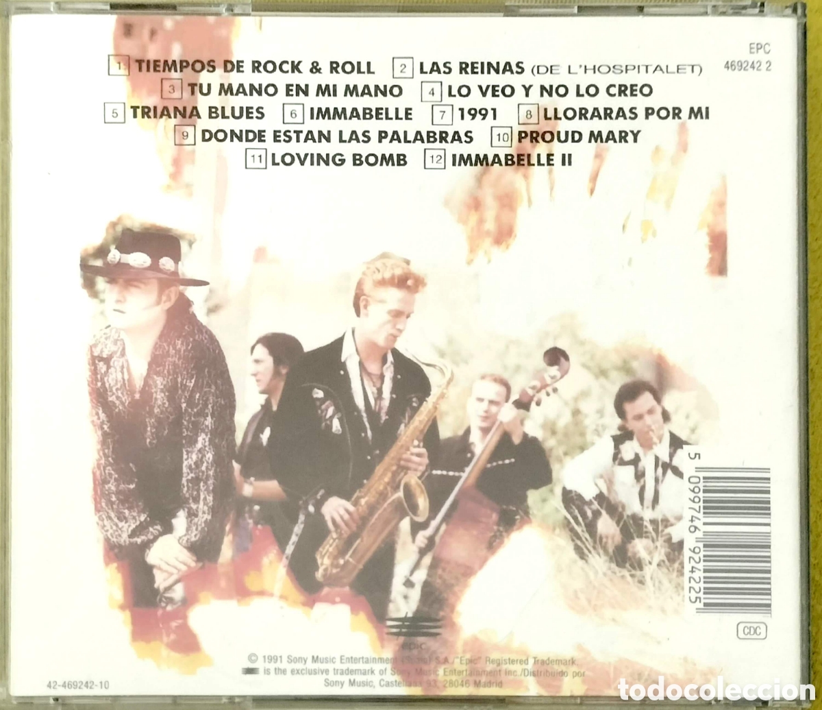 CDs de m&uacute;sica: CD Los Rebeldes - Tiempos De Rock & Roll - Foto 3