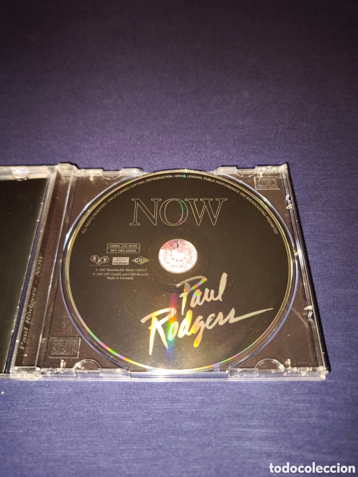 CDs de m&uacute;sica: Paul Rodgers Now CD Rock - Foto 3