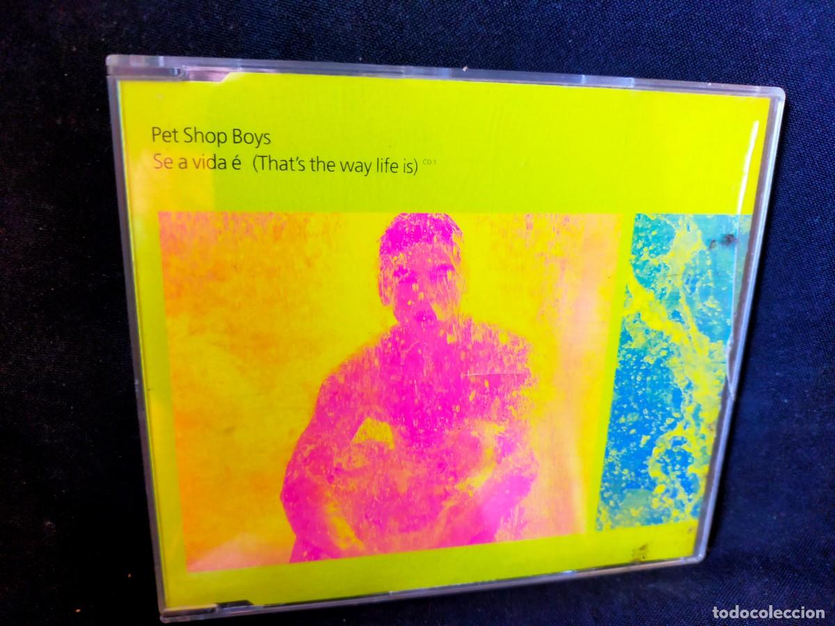 CDs de m&uacute;sica: PET SHOP BOYS. SE A VIDA E (THAT&acute;S THE WAY LIFE IS). MINI LP. 4 TEMAS.